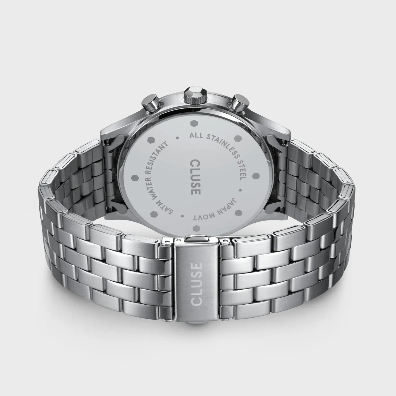 anthor_multifunction_watch_steel_green_silver_colour_3.webp Discount Anthéor Multifunction Watch Steel Green, Silver Colour Herren Uhren Silber | Anthéor