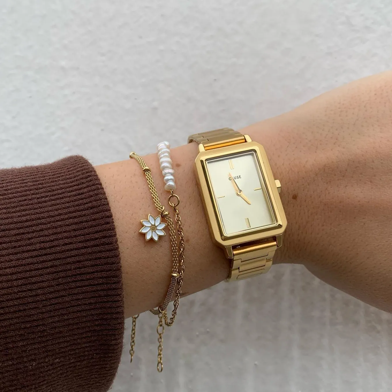 fluette_steel_full_gold_colour_6.webp Best Sale Fluette Steel, Full Gold Colour Damen Uhren Gold | Fluette