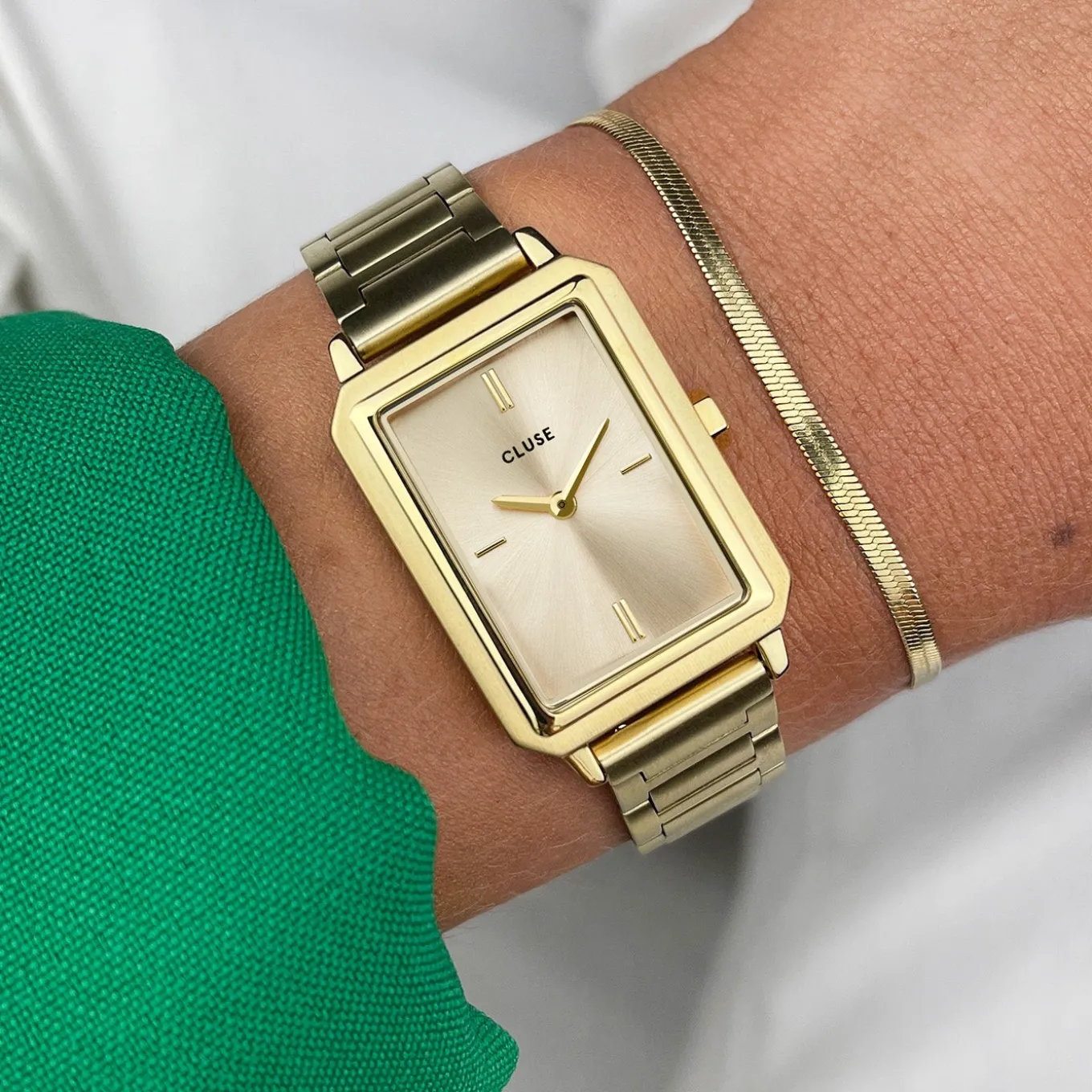 fluette_steel_full_gold_colour_7.webp Best Sale Fluette Steel, Full Gold Colour Damen Uhren Gold | Fluette