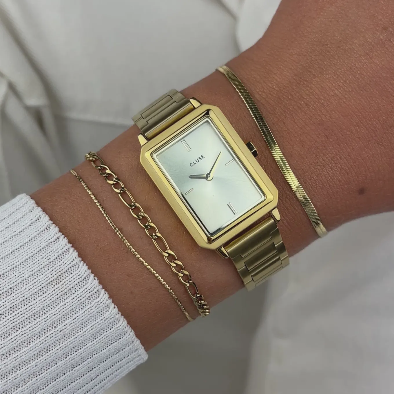 fluette_steel_full_gold_colour_9.webp Best Sale Fluette Steel, Full Gold Colour Damen Uhren Gold | Fluette