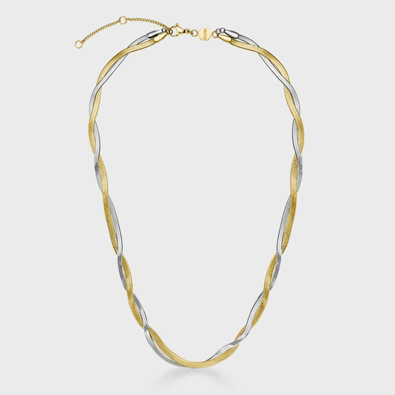 Outlet Élevé Twisted Snake Necklace, Bicolour Ketten