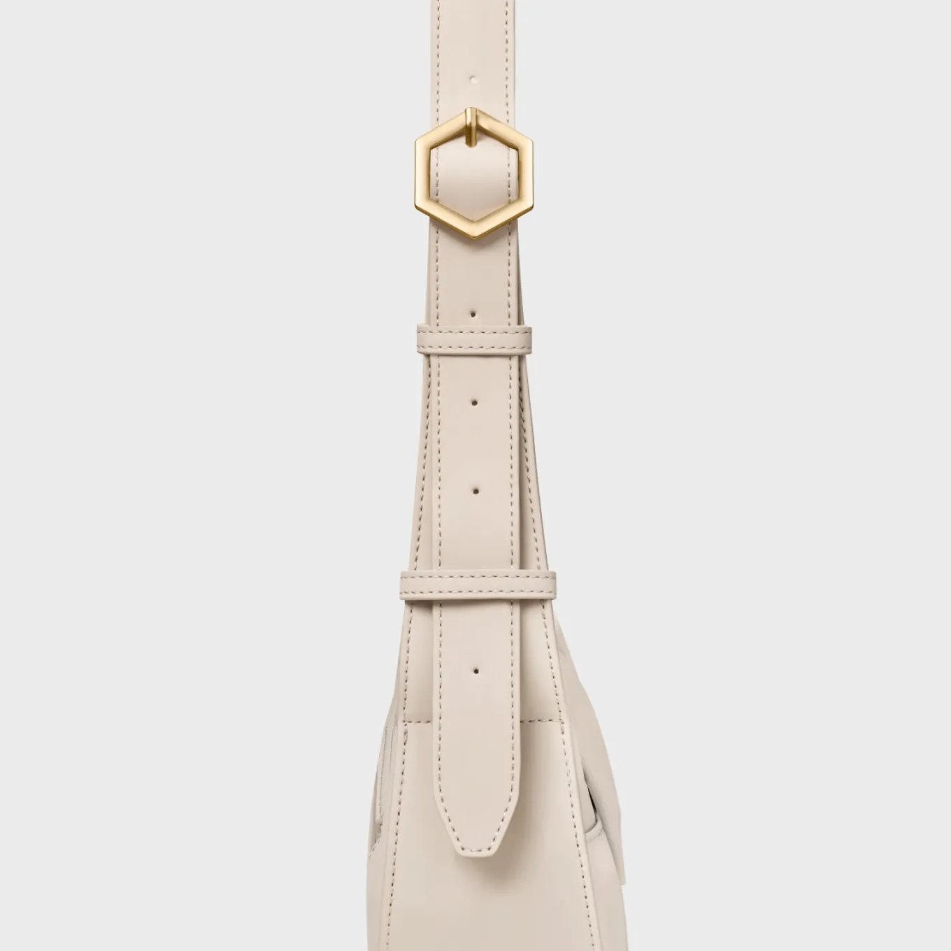 sacrois_petite_crossbody_bag_beige_gold_colour_5.webp Store Sacroisé Petite Crossbody Bag, Beige, Gold Colour Sacroisé Petite
