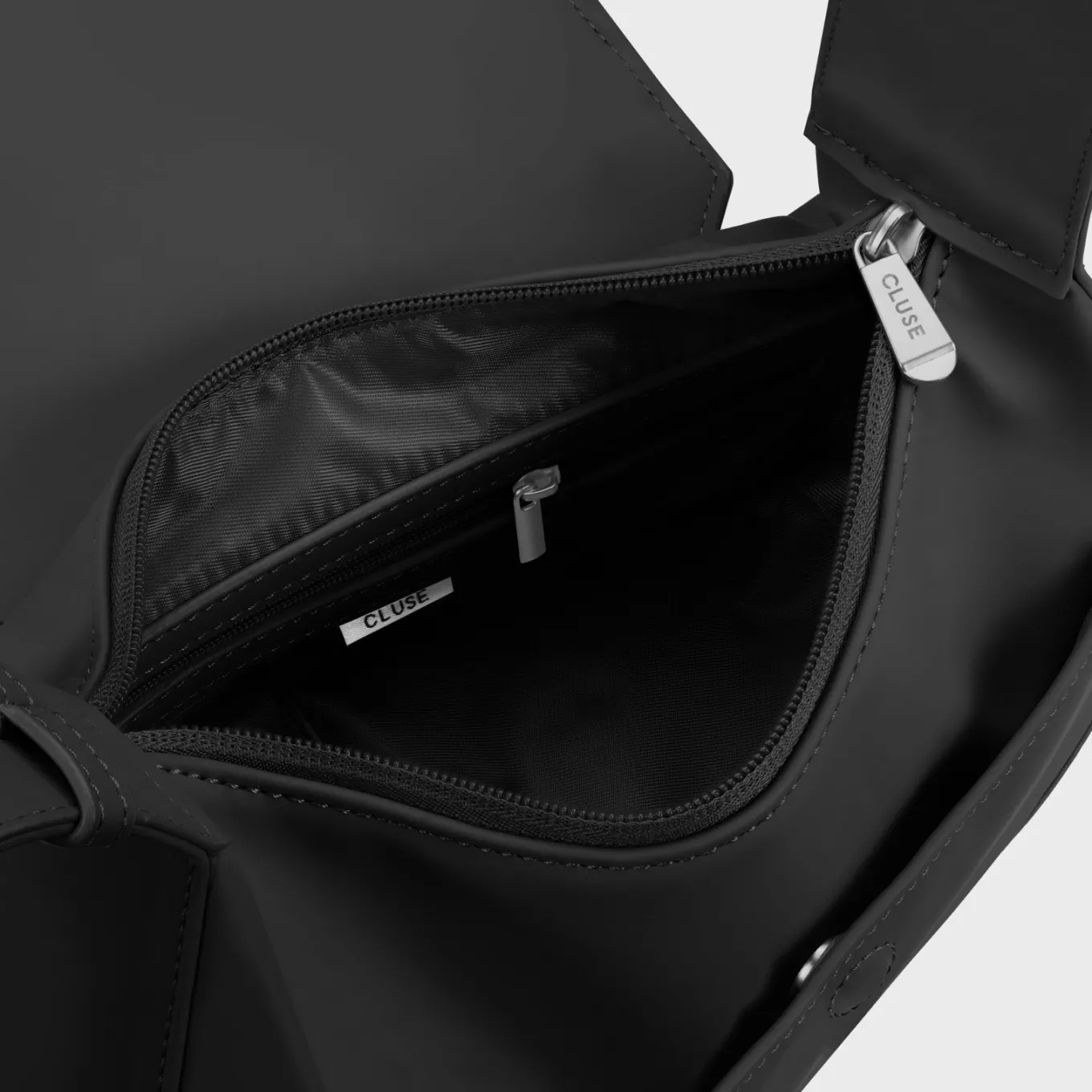 sacrois_petite_crossbody_bag_black_silver_colour_4.webp Online Sacroisé Petite Crossbody Bag, Black, Silver Colour Sacroisé Petite